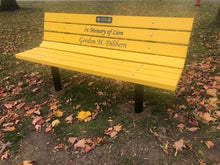 Load image into Gallery viewer, Memorial Park Bench- Recycled Plastic